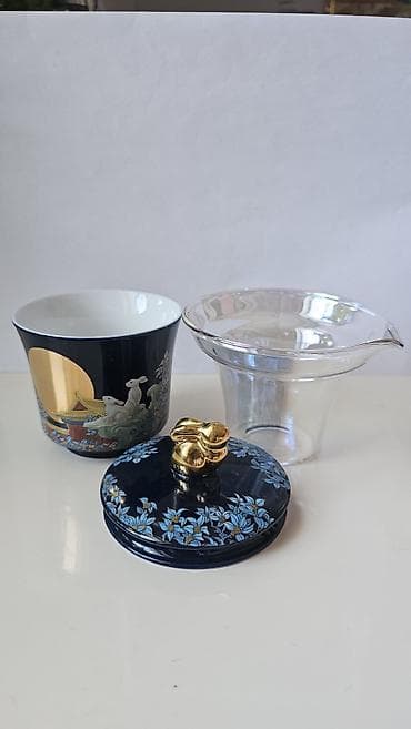 Посуда: Набор для заваривания чая «Кролик Руй встречает Луну» из Дворцового — 3