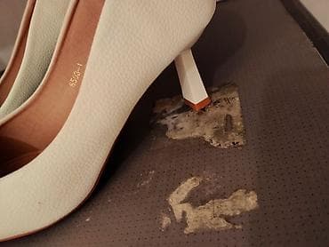 trap star: Туфли-лодочки женские, белые - Классическая модель на тонком — 6