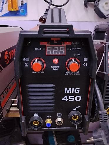 сварка 2 в 1: Сварочный полуавтомат MIG 450 - Многофункциональный инвертор — 1