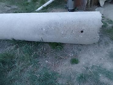 анкерный болт: Железобетонный столб (опора) - Материал: монолитный железобетон с — 1