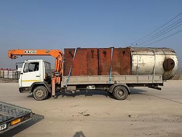 Услуги манипулятора (грузовик с краном-бортом) - Автомобиль: бортовой