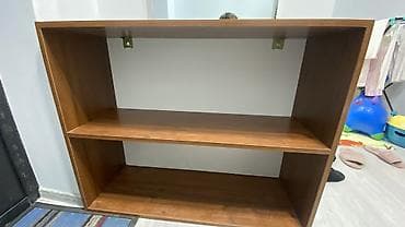 книжный: Книжный шкаф, Б/у, Дерево — 2