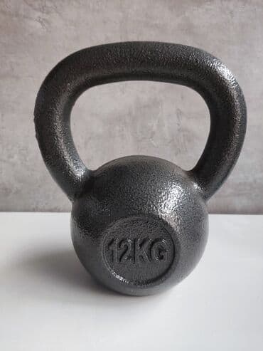 Гири: Гиря 12кг чугун кроссфит Укрепляется система связок и — 1