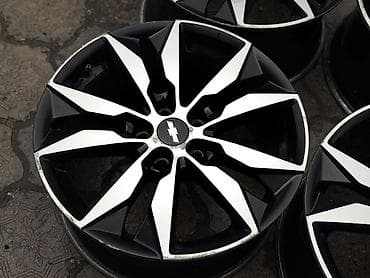 01: Литые Диски R 18 Chevrolet, Комплект, отверстий - 5, Б/у — 5