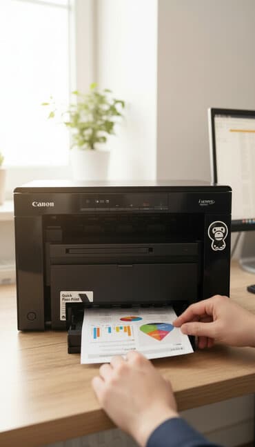 Модемы и сетевое оборудование: Лазерный принтер Canon i‑SENSYS MF3010 - Черно-белая лазерная печать — 1