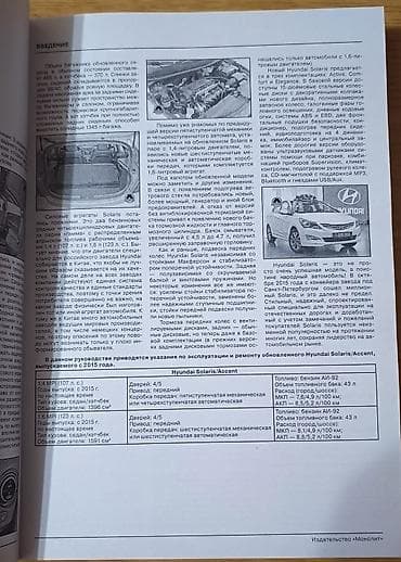 technical support engineer: Hyundai solaris/accent с 2015 года. Книга по ремонту и эксплуатации — 6