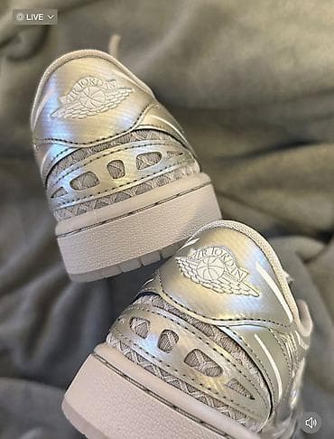 nike sb dunk low: Кроссовки, 38.5, Nike, Новый, цвет - Серебристый, Самовывоз — 5