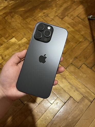 poco m2: IPhone 16 Pro Max, Б/у, 256 ГБ, Black Titanium, Защитное стекло, Чехол, Кабель, 100 % — 1