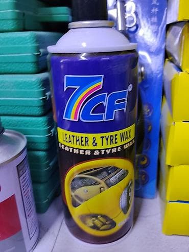 полироль восковой: Аэрозольная полироль 7CF Leather & Tyre Wax - Назначение: уход за — 1