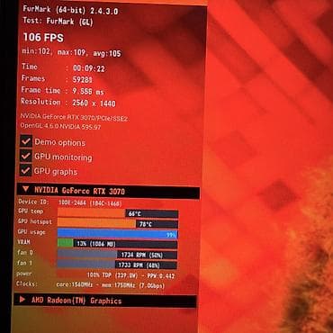 Техника жана электроника: ПК үчүн видео карта, Колдонулган, Galax, GeForce RTX, 8 ГБ — 6