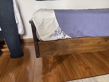 Эмерек: Бир кишилик керебет, Колдонулган, Матрасы бар, узуну - 2000 см — 4