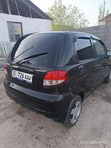 Продажа авто: Daewoo Matiz: 2013 г., 0.8 л, Механика, Бензин, Хэтчбэк — 5