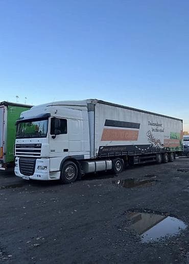 жак трос: Тягач, DAF, 2013 г., Тентованный — 6