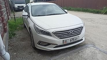 Hyundai Sonata: 2016 г., 2 л, Автомат, Газ, Седан