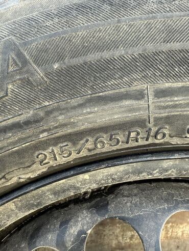 купить резину мишелин: Колеса в сборе 215 / 65 / R 16, Всесезонная, Б/у, Запаска, Легковые, Железные, отверстий - 5 — 2