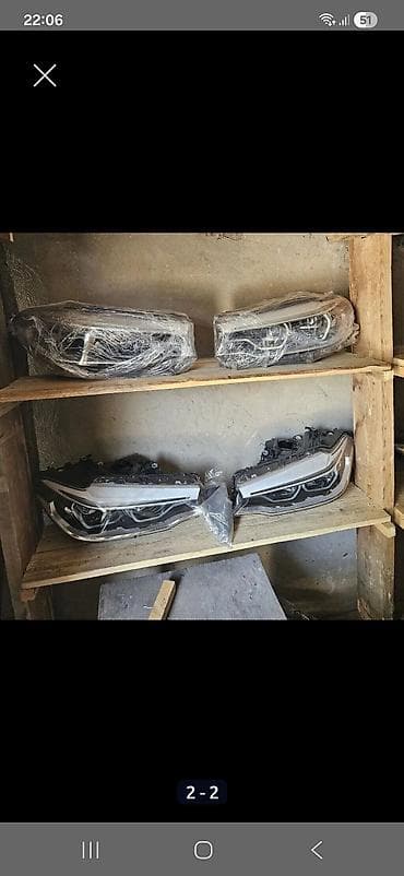 k line: Комплект передних фар BMW 2020 г., Новый, Оригинал, Япония — 2