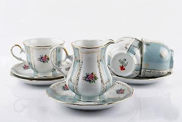 third edition solution: Набор чайный производства Румыния - 6 чашек + 5 блюдец + — 1