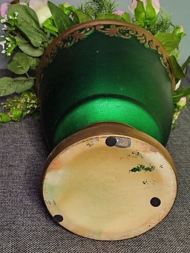 ваза большая: Ваза с цветами! Яркая, красивая, богатая, тяжелая Украсить Ваш дом и — 3