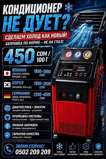 Промывка, чистка систем автомобиля, без выезда