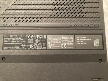 ош ноутбуки: Ноутбук, Asus, 24 ГБ ОЗУ, AMD Ryzen 7, 15.6 ", Б/у, Игровой, память SSD — 7