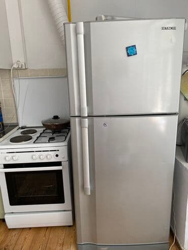 Холодильник Hitachi, Б/у, Двухкамерный