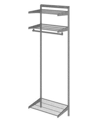 инструментальный шкаф: Гардеробная система Практик Home Basic G60 графит — — 1