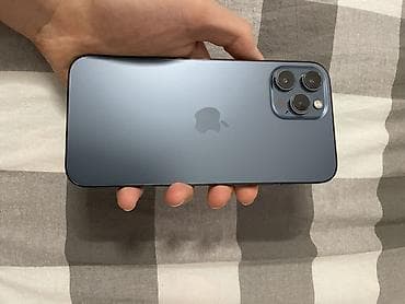 IPhone 12 Pro Max, Б/у, 256 ГБ, Sierra Blue