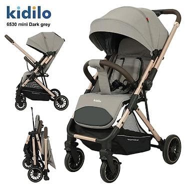 коляска для двоих: Прогулочная коляска Kidilo 6530 mini - Компактная, легкая и — 1