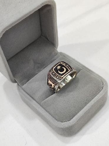 Мужская Печатка Серебро 925 Размеры имеются Цена 2500сом Для