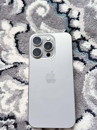 IPhone 15 Pro, Новый, 256 ГБ, Natural Titanium, 82 %