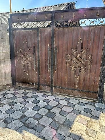покраска заборов: Покраска и реставрация металлических ворот и калиток - — 4
