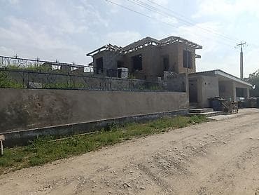 Продаётся недостроенный дом с участком. Описание объекта: -