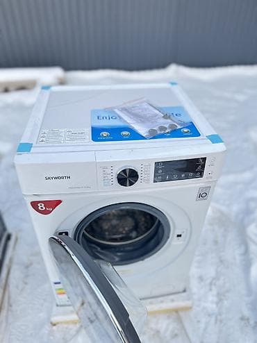 midea кондиционер бишкек: Кир жуучу машина Skyworth, Жаңы, Автомат, 9 кг чейин — 10