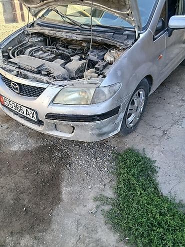 Унаа: Mazda PREMACY: 2003 г., Кол менен иштөөчү, Бензин, Вэн/Минивэн — 4