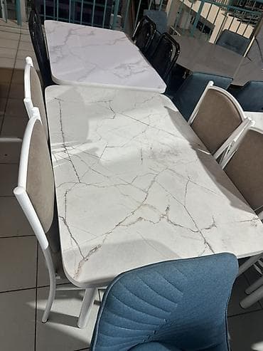 stol: Кухонный стол и стул, Новый, Бесплатная доставка, цвет - Черный — 2