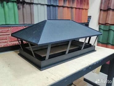 ремонт крыши частного дома: Профессиональная чистка дымохода -Профессиональная чистка контрамарки — 13