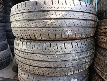 Шины 195 / 70 / R 15, Лето, Б/у, Пара, Легкий коммерческий транспорт (C/LT), Michelin