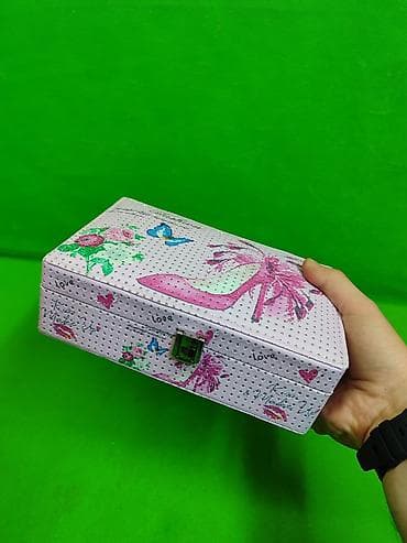 ящик для игрушки: Шкатулка сувенир для личных вещей ребенка и взрослого✨ Комплектация — 4