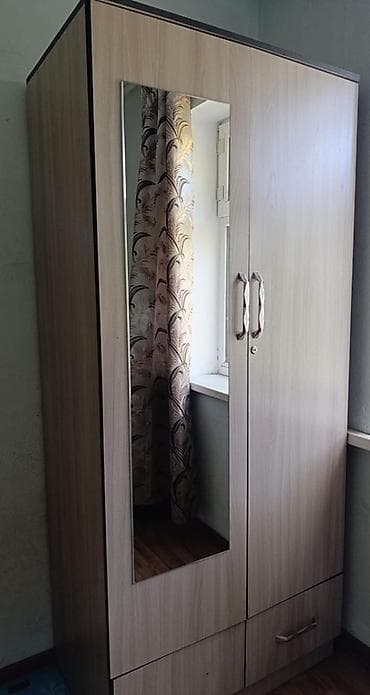 Гарнитуры для прихожей: Гарнитур для прихожей, Зеркало, Вешалка, Обувница, ДСП, цвет - Бежевый — 1