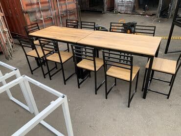 купить столы и стулья для кафе: Стол и стул для кафе, Новый, Платная доставка, Самовывоз — 5