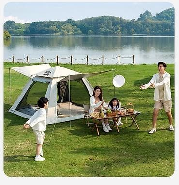 палатка бу: Продаю палатку Б/У использовалась 1 раз. кемпинговая палатка, быстрая — 3