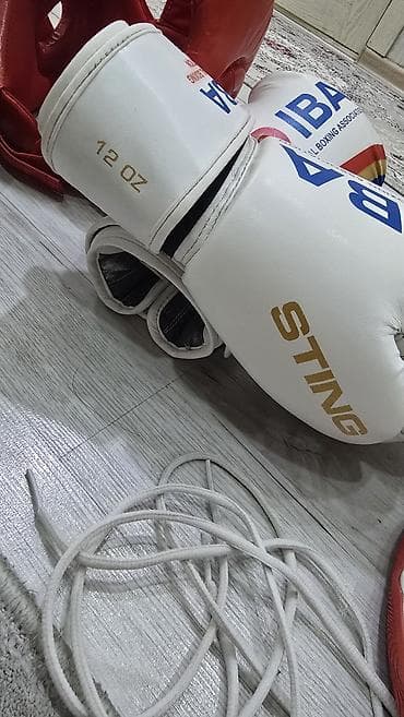 бокс товары: Комплект для бокса: - Перчатки IBA (International Boxing — 7