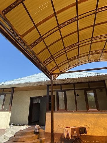 араба тачка: Навес, Арочный, Металл, Поликарбонат — 3