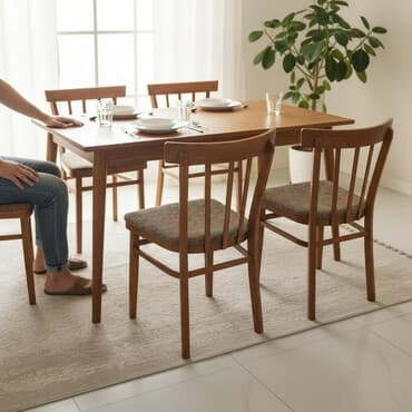 стулья недорого: Стул для кухни, Б/у, Другой материал, цвет - Коричневый — 1