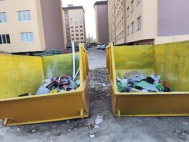 кантениры: Вывоз строительного мусора контейнерами - Контейнеры-желоба — 3