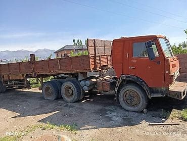 трактор капатил: Тягач, Камаз, 1993 г., Бортовой — 3