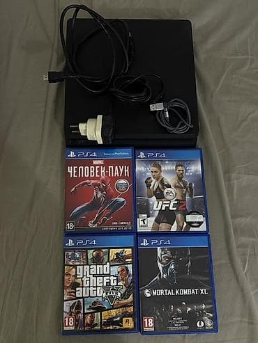 xbox microsoft: Игровая консоль Sony PlayStation 4 Slim + комплект Состав: - Консоль — 3