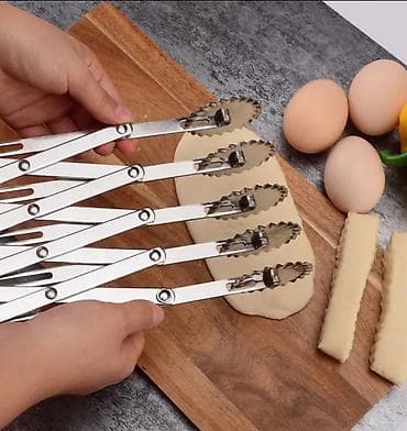 пекарный духовка: Набор кухонных инструментов для выпечки: регулируемый многоколесный — 4