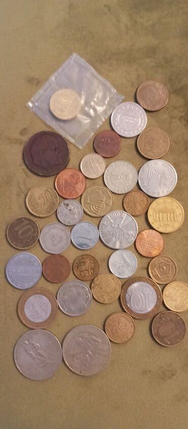 Монеты,цена за штуку