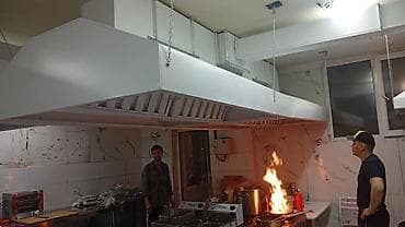 тепловой вентилятор: Промышленные вытяжные зонты для кухонь и производственных цехов - — 7